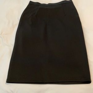 Black KG high waisted pencil skirt. Size M.